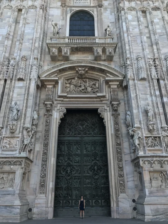 Carved doorway