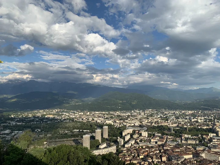 A view from Saint-Martin-le-Vinoux