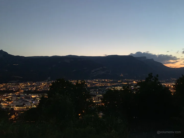 A view from Saint-Martin-le-Vinoux