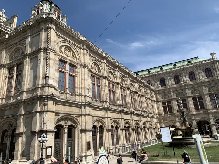Opera-house facade