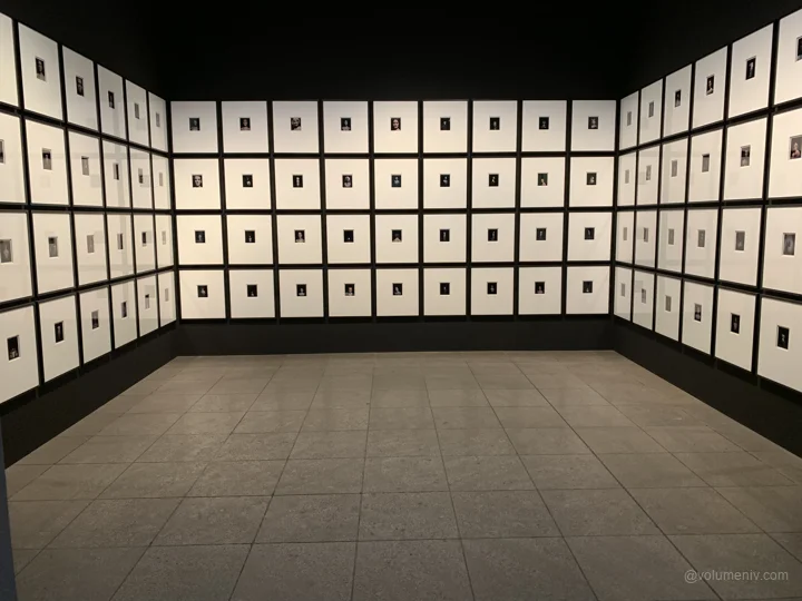 A room of repeated frames