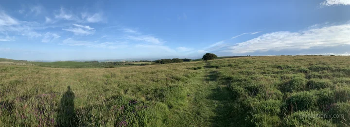 A view from Dartmoor National Park