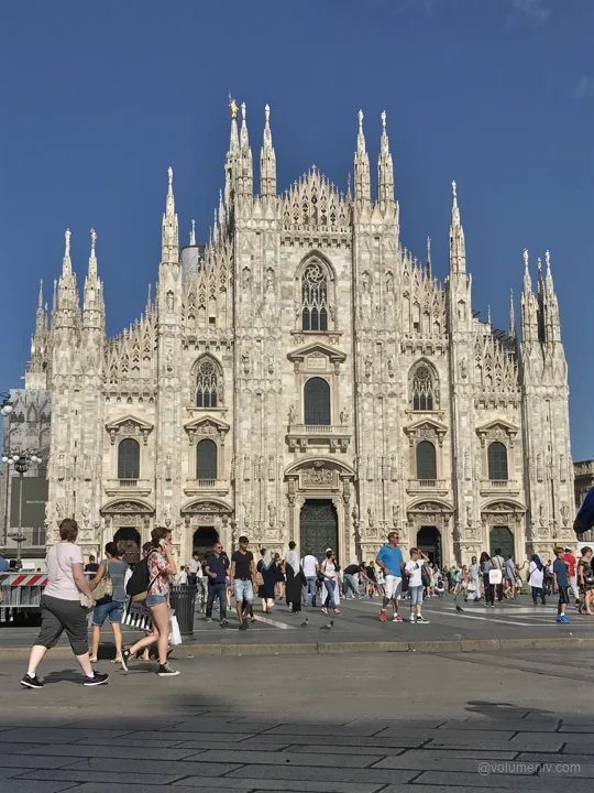 A view from Milan Cathedral