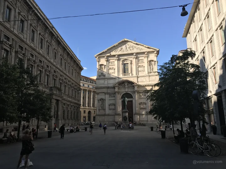 A view from Milan Cathedral