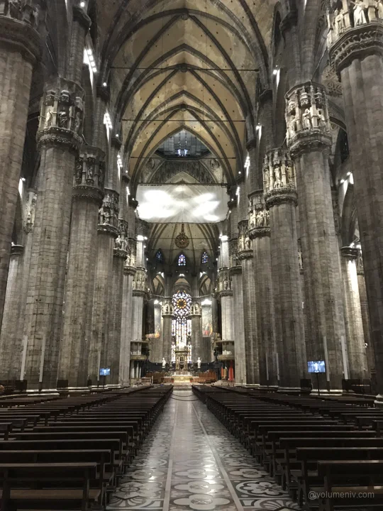 A view from Milan Cathedral