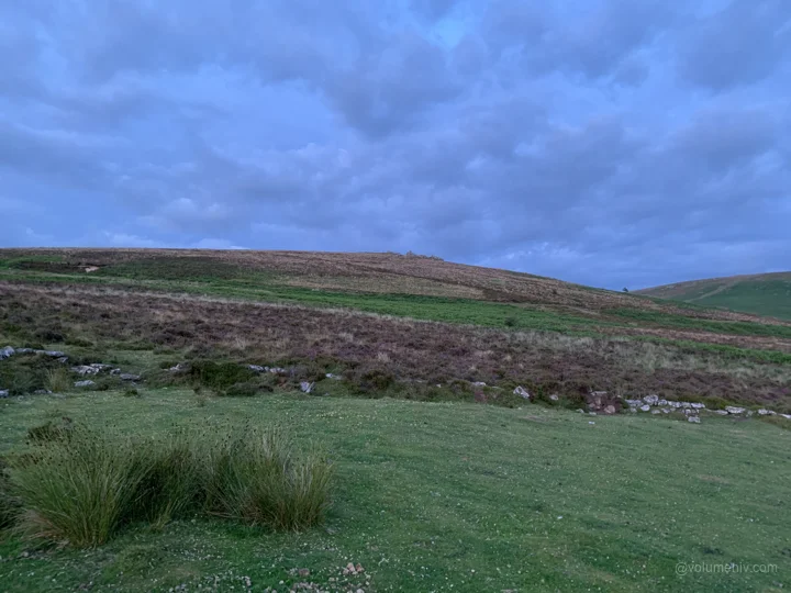 A view from Dartmoor National Park