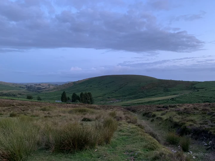 A view from Dartmoor National Park