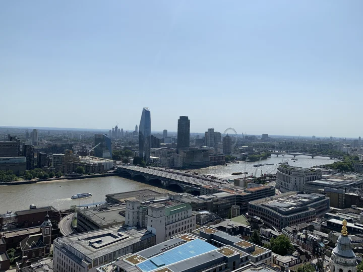 A view from St. Paul's Cathedral