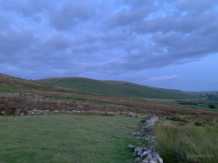 A view from Dartmoor National Park