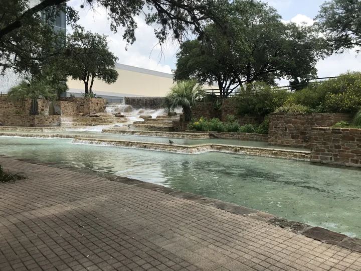 A view from Hemisfair Park